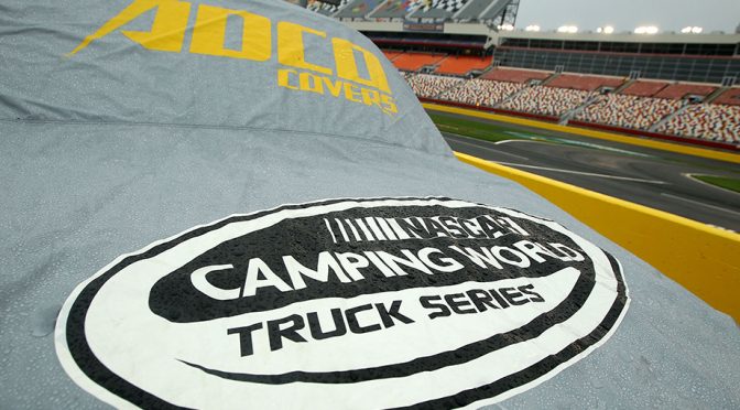 Featured image for Rain scraps Charlotte Truck Series practices