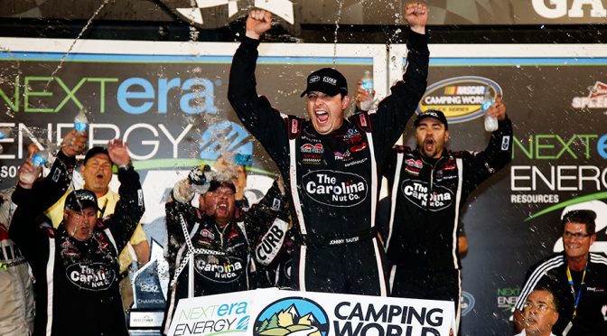 Sauter triumph gives Toyota 100th Trucks win