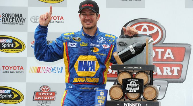 Big win brings out emotions in truex Jr.