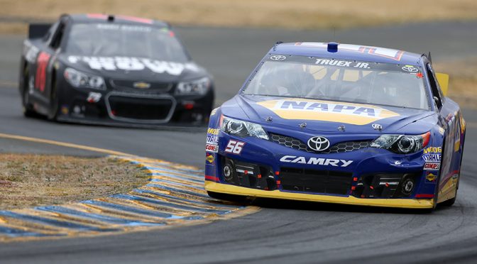 Featured Image for Truex Jr. ends drought with win at Sonoma