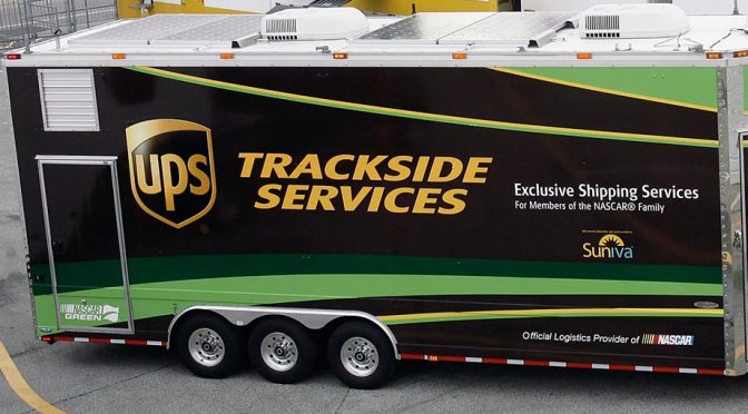 Featured image for NASCAR gives UPS the green flag in 2013