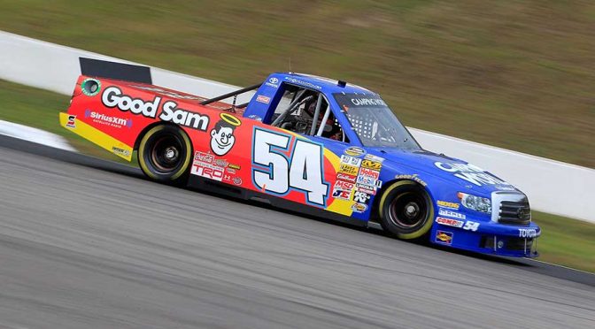 Featured Image for Wallace fastest in Iowa Truck practice