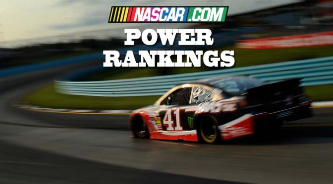 Power Rankings: Kurt Busch re-emerges post-Watkins Glen