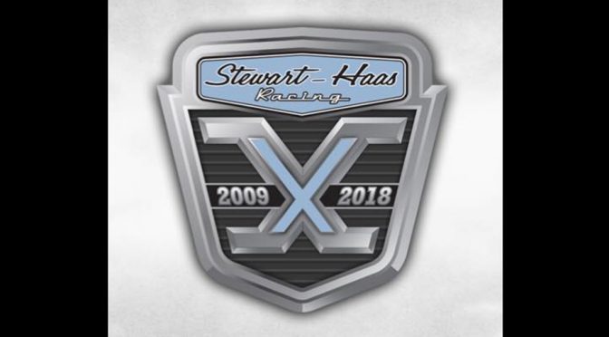 Featured image for Stewart-Haas Racing raises the flag on 10th anniversary