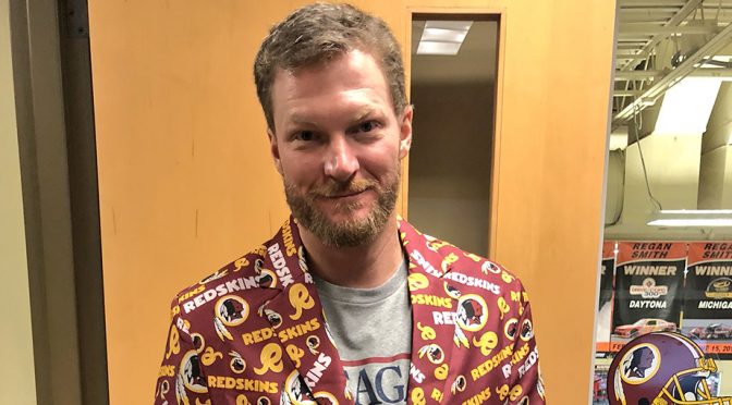 Featured Image for Our reader-selected retirement gift for Dale Jr. has been delivered, fits perfectly