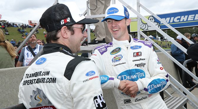 Featured Image for NASCAR rising stars learning new discipline in IMSA Continental Tire SportsCar Challenge