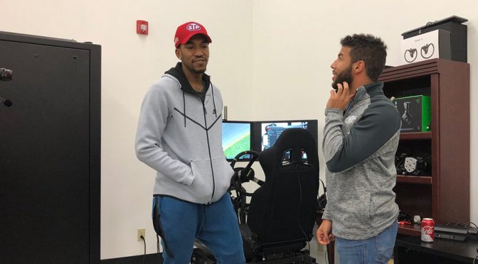 Rookie stripes bond Darrell Wallace Jr., Hornets’ Malik Monk