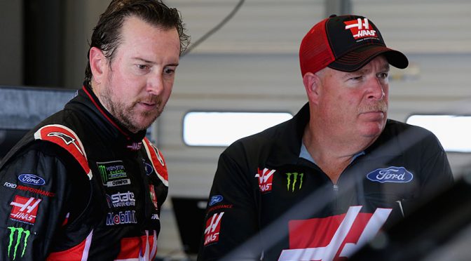 New role suits Tony Gibson’s hands-on style at Stewart-Haas Racing