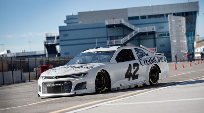 Byron, Larson lead Las Vegas test sessions