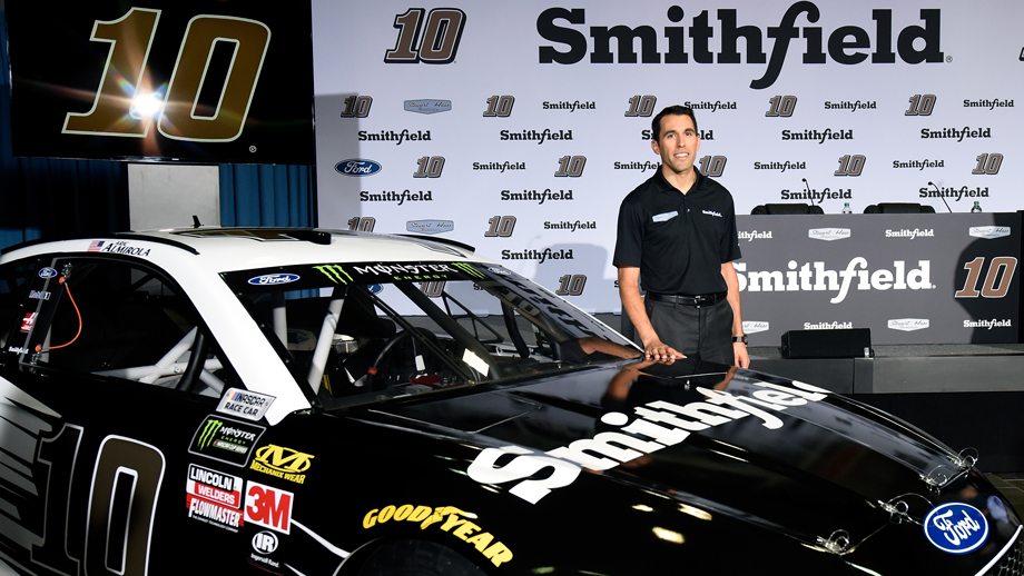 Aric Almirola at SHR