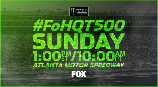 Featured image for Start time for Sunday’s Monster Energy Series race moved up at Atlanta