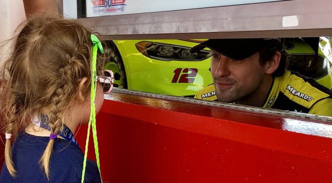 Remarkable photo shows Ryan Blaney’s love for NASCAR fans