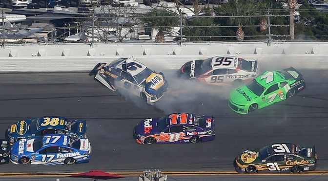 Featured Image for Big wreck ends Daytona days for Elliott, Danica, Keselowski, Harvick