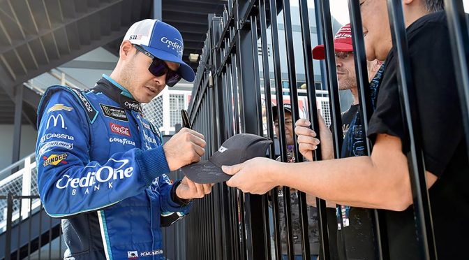 Larson, Byron top Thursday speed charts as Las Vegas test wraps