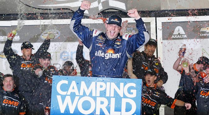 Sauter grabs third Daytona victory in Camping World Truck Series
