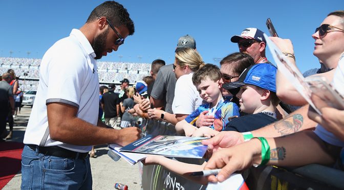 Featured image for Darrell Wallace Jr. lands NASCAR Racing Experience as No. 43 sponsor