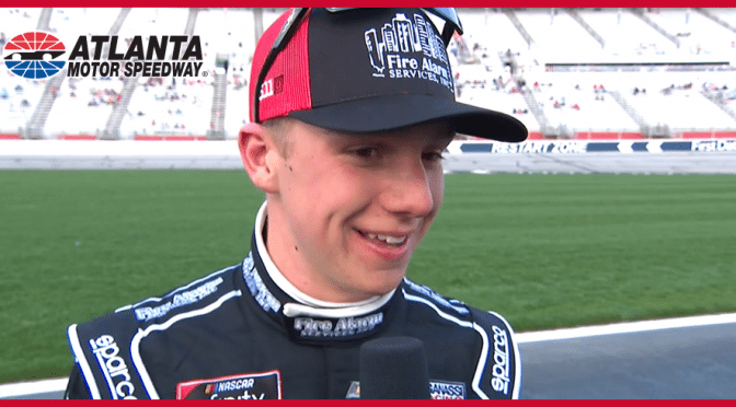 Featured image for John Hunter Nemechek battles back for top-five finish in first Xfinity start