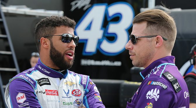 Bubba Wallace, Blickensderfer developing early season chemistry