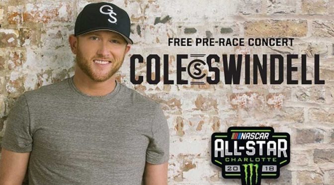 Country music star Cole Swindell ready to rock Monster Energy All-Star Race concert