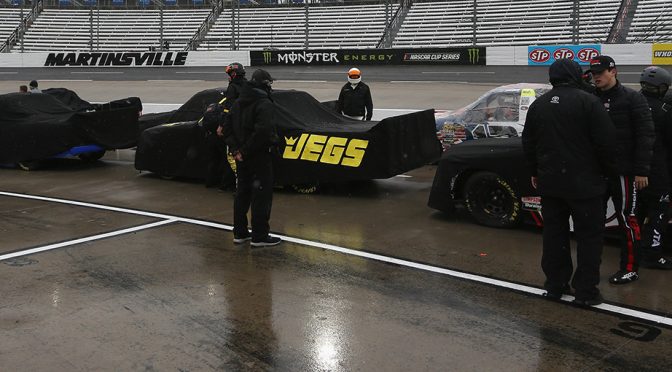 Weather postpones Martinsville Truck Series race until Monday