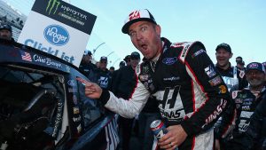 Clint Bowyer wins at Martinsville.