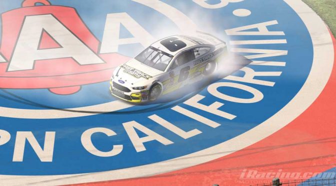 Defending iRacing champ Luza scores win at Auto Club Speedway