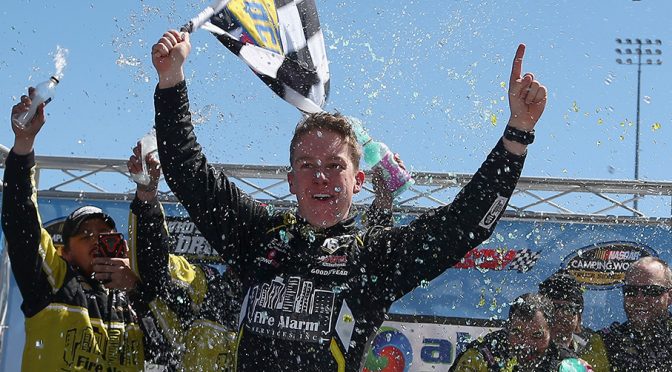 John Hunter Nemechek edges Benjamin for Truck Series win at Martinsville