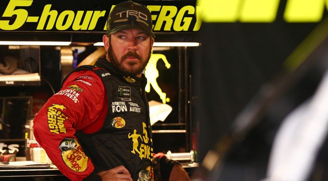 Martin Truex Jr. to start on pole at Martinsville after qualifying canceled