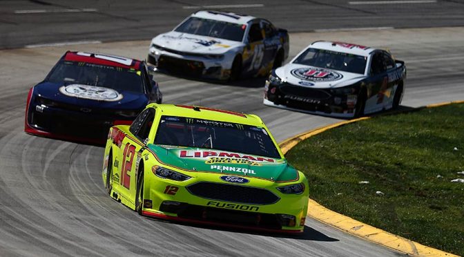 Blaney, Hamlin divide stage wins at Martinsville Speedway