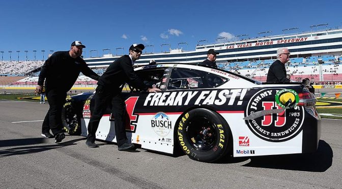 Kevin Harvick sweeps stage wins at Las Vegas