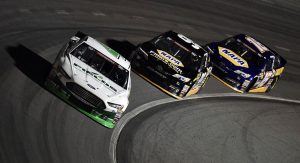 Kevin Harvick races in the K&N Pro Series West Bakersfield 175