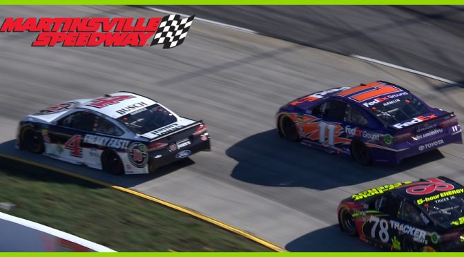 Hamlin, Harvick tangle at Martinsville