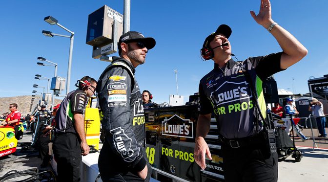 Johnson ‘optimistic’ about speed in No. 48 after Phoenix qualifying