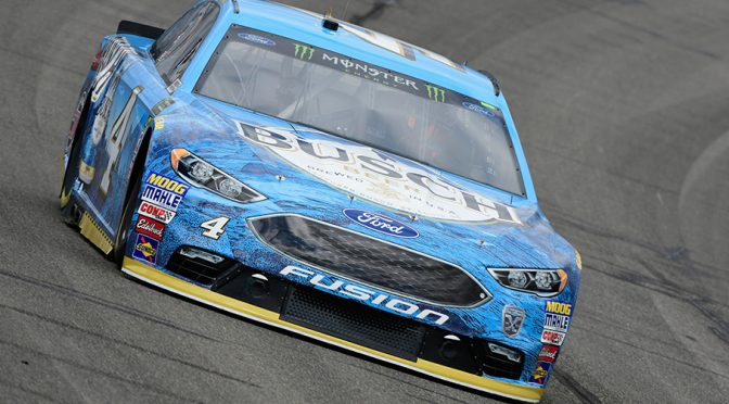 Harvick speeds to fastest practice lap at Auto Club