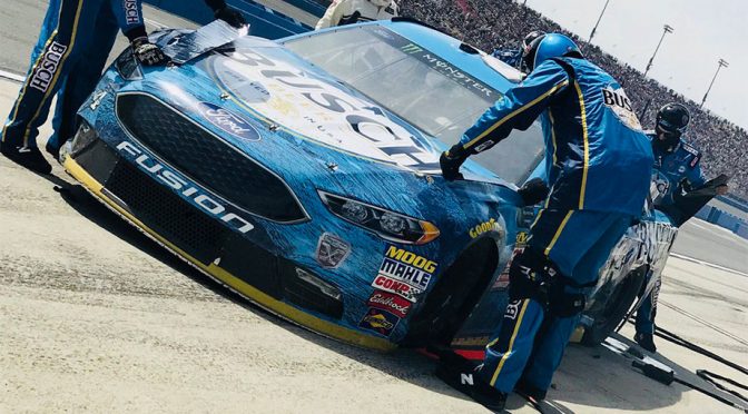 Kevin Harvick win streak snapped following incident at Auto Club