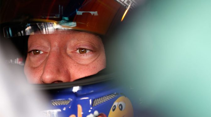 Kyle Busch holds up traffic, for a good cause
