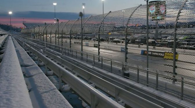 Featured Image for Snow way! Martinsville Speedway gets wintry weather