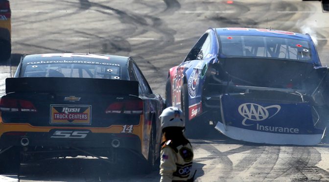 Stewart on Logano at Auto Club: ‘I was gonna dot his I and cross his T’