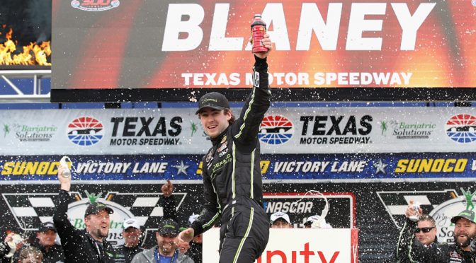 Blaney drives No. 22 into Xfinity Series Victory Lane at Texas