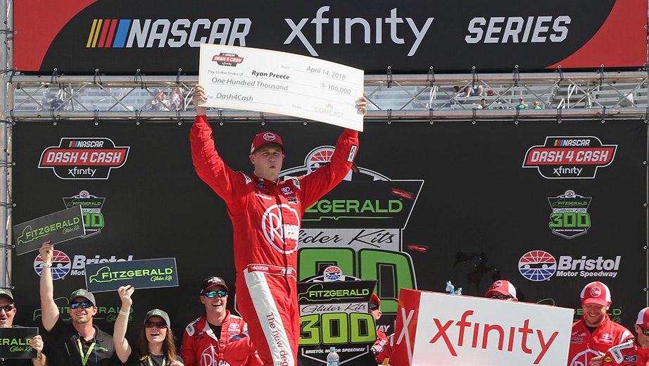 Ryan Preece bags Xfinity victory, Dash 4 Cash at Bristol | NASCAR.com