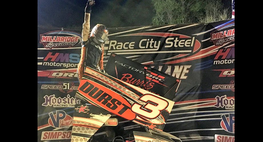 Karsyn Elledge wins race, plays hooky