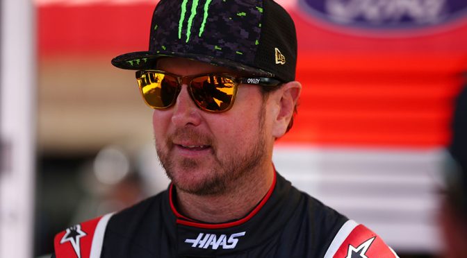 Kurt Busch leads 1-2-3 Stewart-Haas sweep in first Texas practice