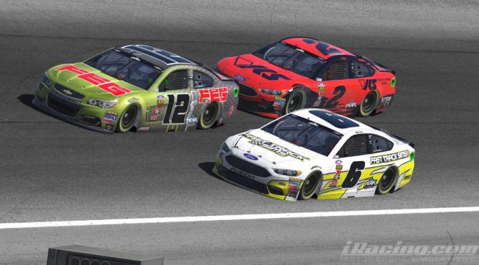 Ryan Luza keeps rolling with victory in iRacing at Las Vegas