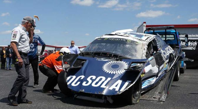 Featured image for McMurray leads final Talladega practice before wrecking in ‘The Big One’