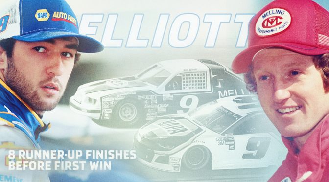 Side-by-side: Bill Elliott vs. Chase Elliott