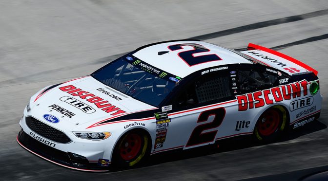 Brad Keselowski sweeps stage wins at Bristol Motor Speedway
