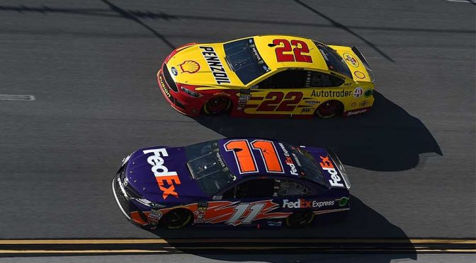 Consecutive speeding penalties end Hamlin’s shot at victory