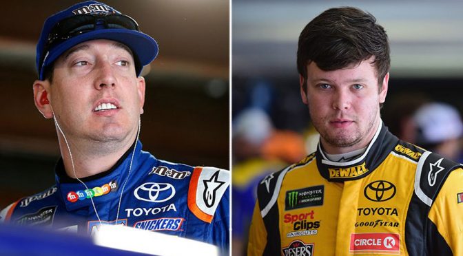 Kyle Busch interrupts Erik Jones’ press conference with a ‘call’