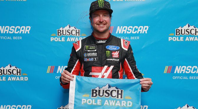 Kurt Busch to start on pole after lightning halts Texas qualifying