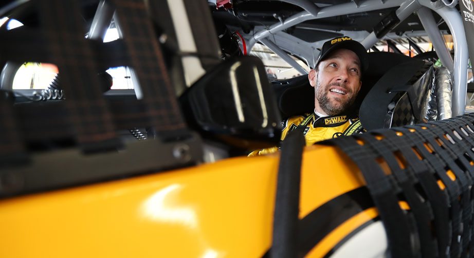 Matt Kenseth in his car